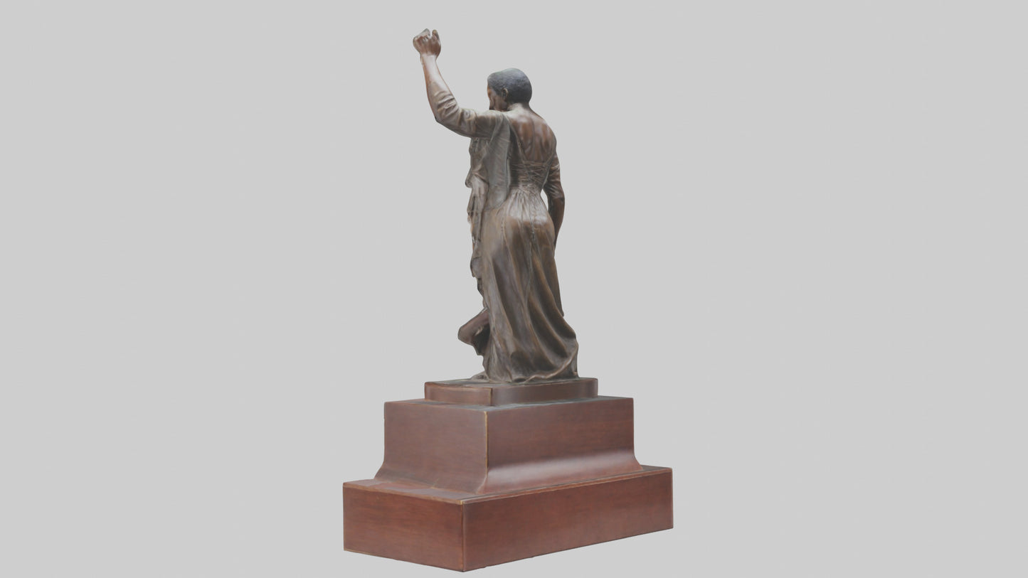 3D model Emancipation Statue model VR / AR / low-poly