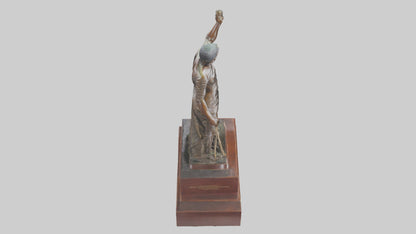 3D model Emancipation Statue model VR / AR / low-poly