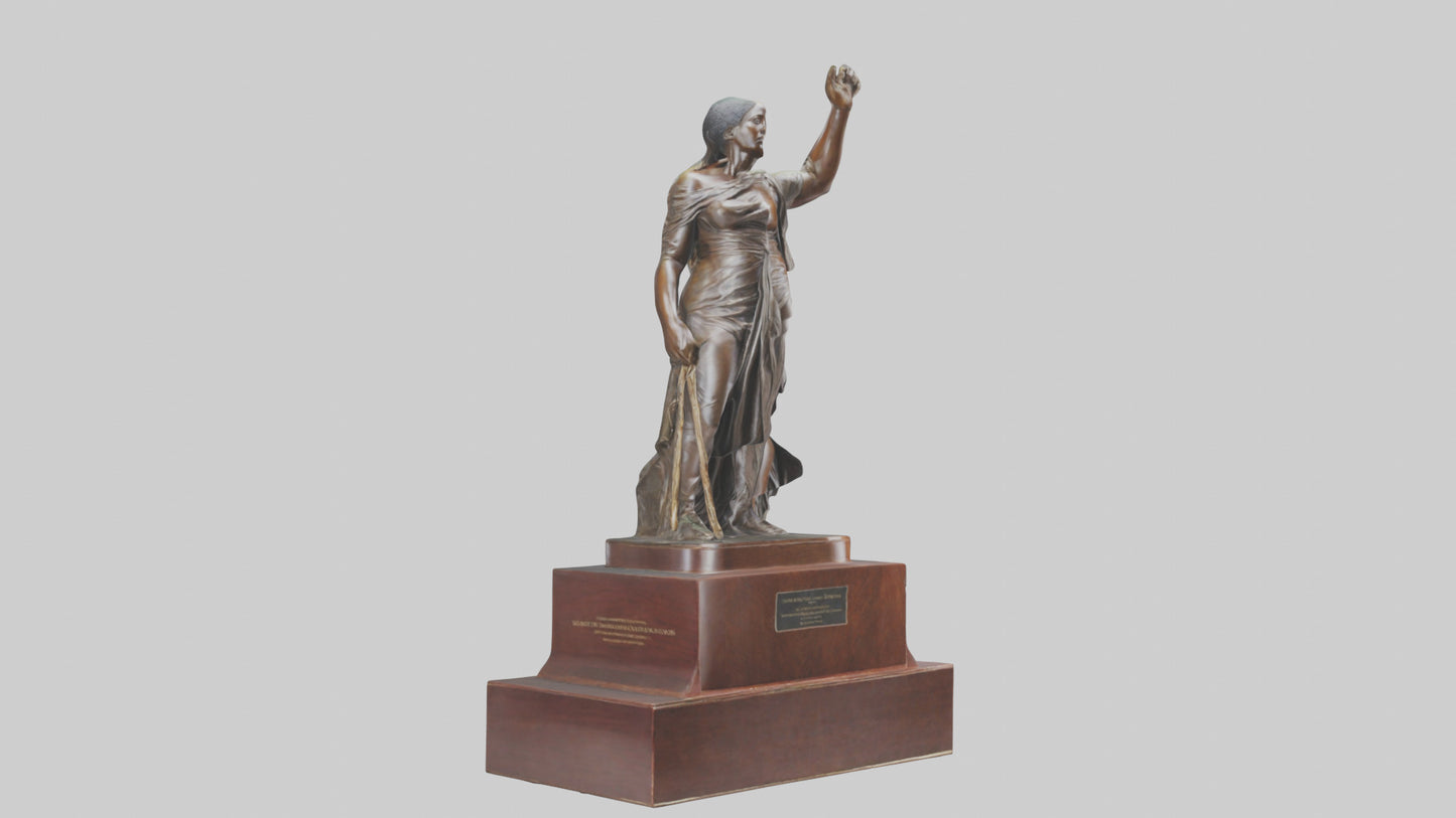 3D model Emancipation Statue model VR / AR / low-poly