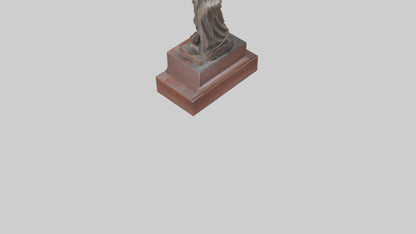 3D model Emancipation Statue model VR / AR / low-poly
