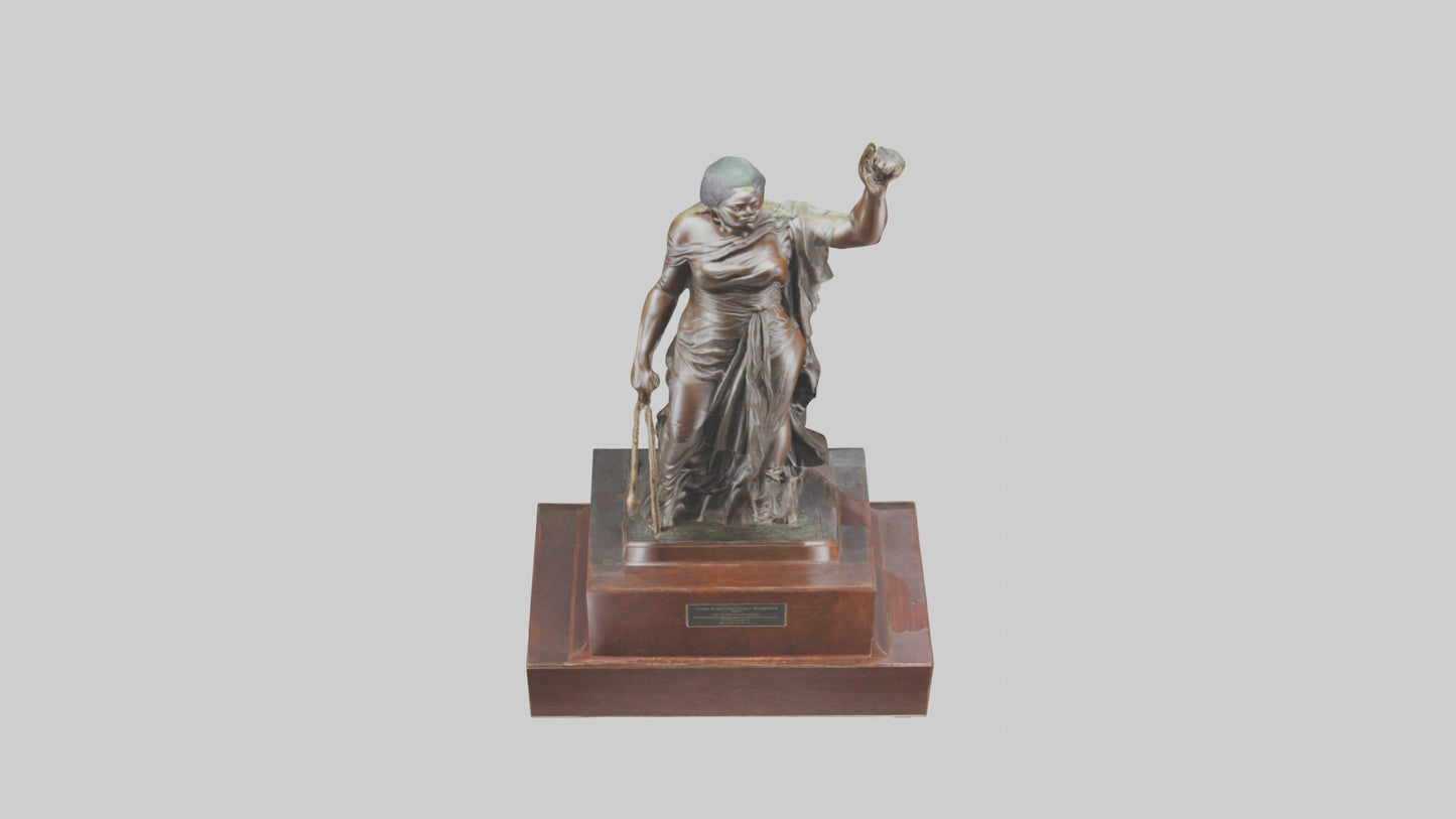 3D model Emancipation Statue model VR / AR / low-poly