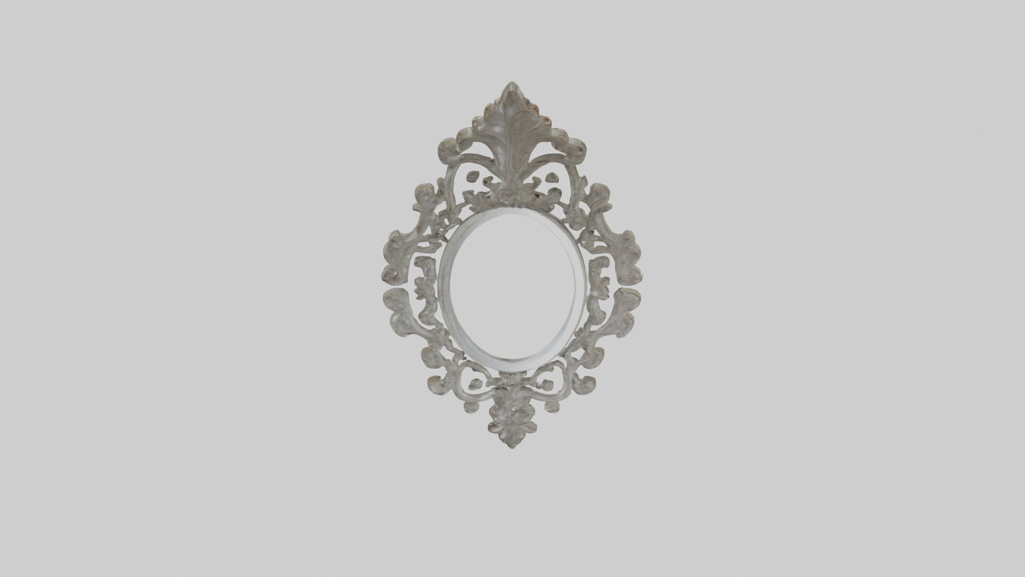 3D model Embellished Wall Mirrors VR / AR / low-poly