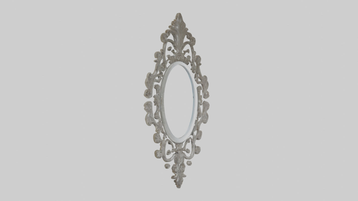 3D model Embellished Wall Mirrors VR / AR / low-poly