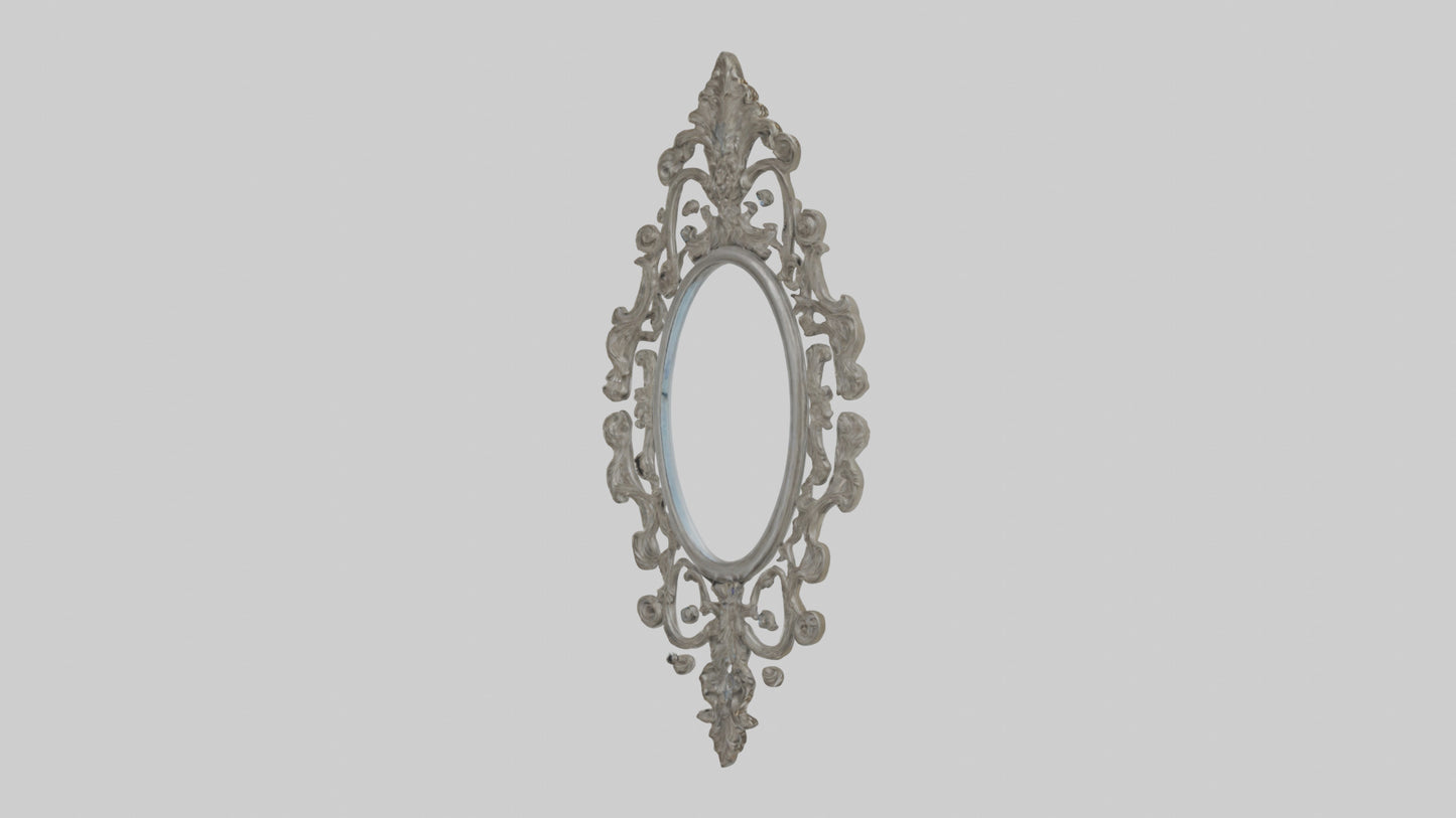 3D model Embellished Wall Mirrors VR / AR / low-poly