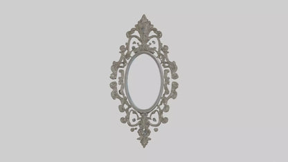 3D model Embellished Wall Mirrors VR / AR / low-poly