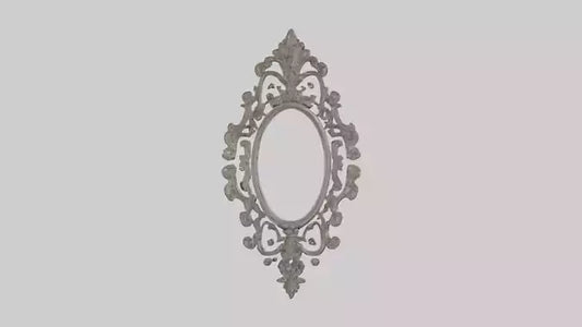 3D model Embellished Wall Mirrors VR / AR / low-poly