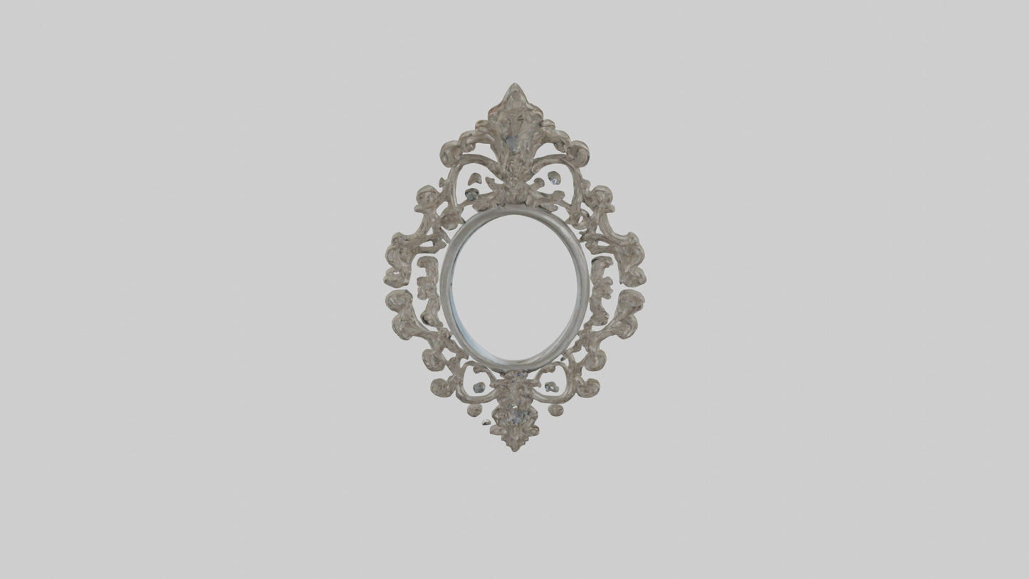 3D model Embellished Wall Mirrors VR / AR / low-poly