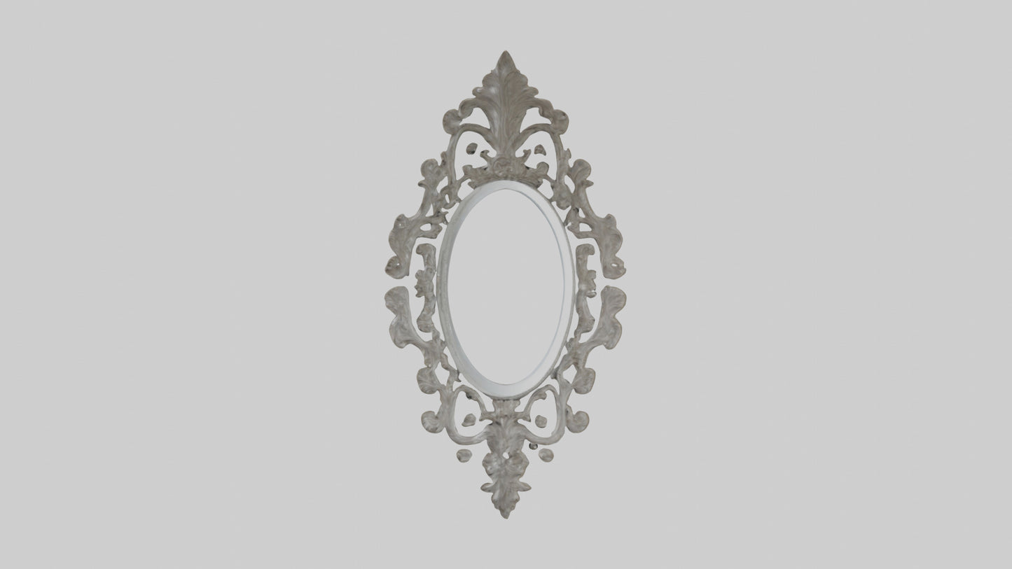 3D model Embellished Wall Mirrors VR / AR / low-poly