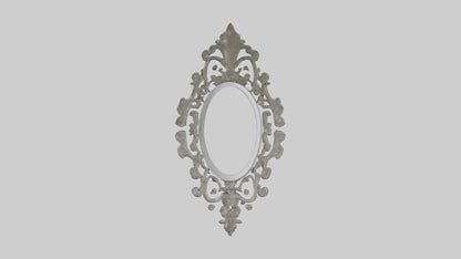 3D model Embellished Wall Mirrors VR / AR / low-poly