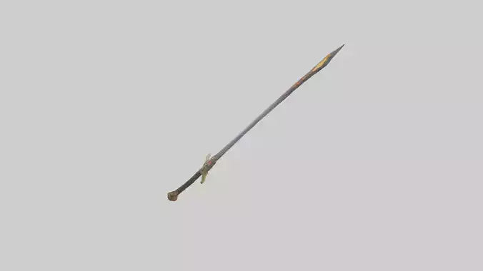 3D model Ember Sword model VR / AR / low-poly