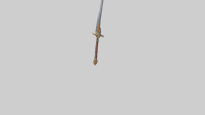 3D model Ember Sword model VR / AR / low-poly