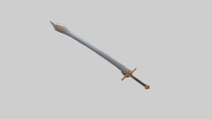 3D model Ember Sword model VR / AR / low-poly