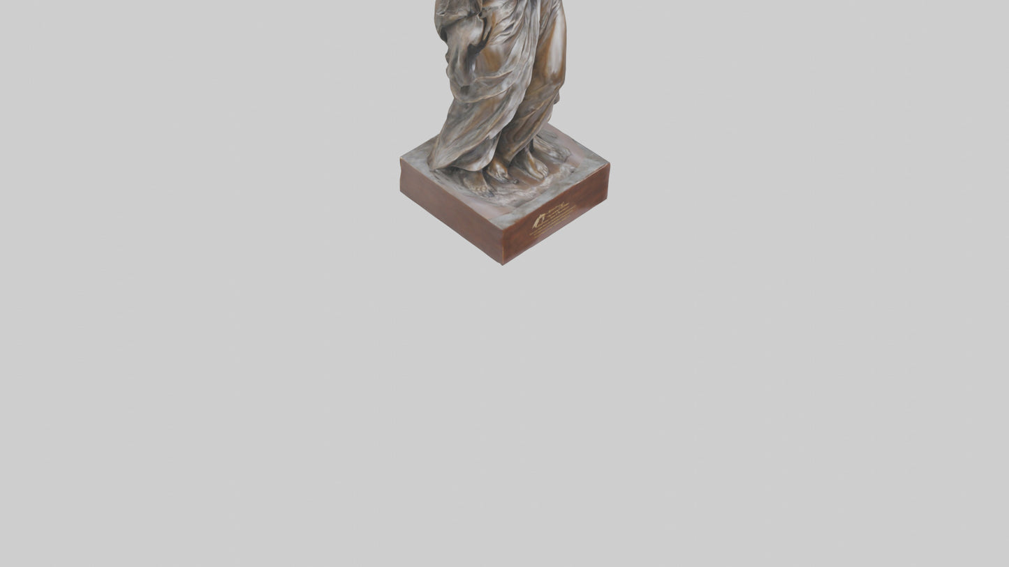 3D model Embrace of Freedom statue model VR / AR / low-poly