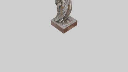 3D model Embrace of Freedom statue model VR / AR / low-poly