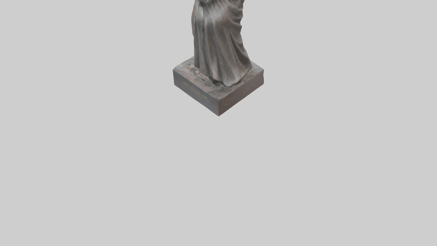 3D model Embrace of Freedom statue model VR / AR / low-poly