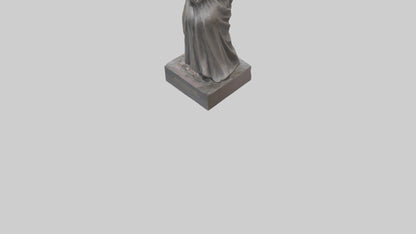 3D model Embrace of Freedom statue model VR / AR / low-poly