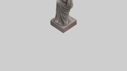 3D model Embrace of Freedom statue model VR / AR / low-poly