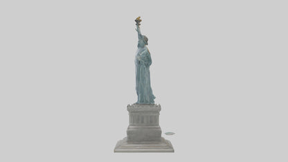 3D model Embrace of Liberty statue model VR / AR / low-poly