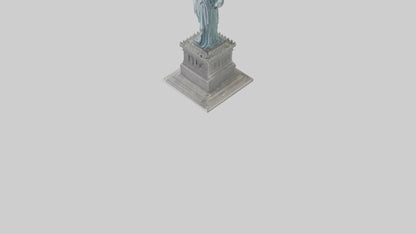 3D model Embrace of Liberty statue model VR / AR / low-poly