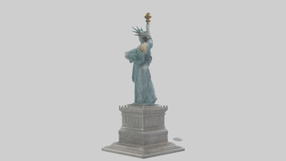 3D model Embrace of Liberty statue model VR / AR / low-poly