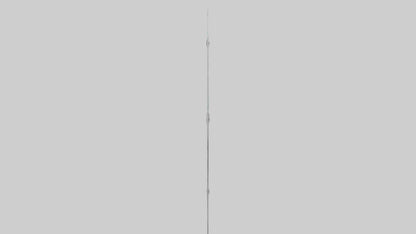 3D model Emergency Exit Only Attention Sign model VR / AR / low-poly