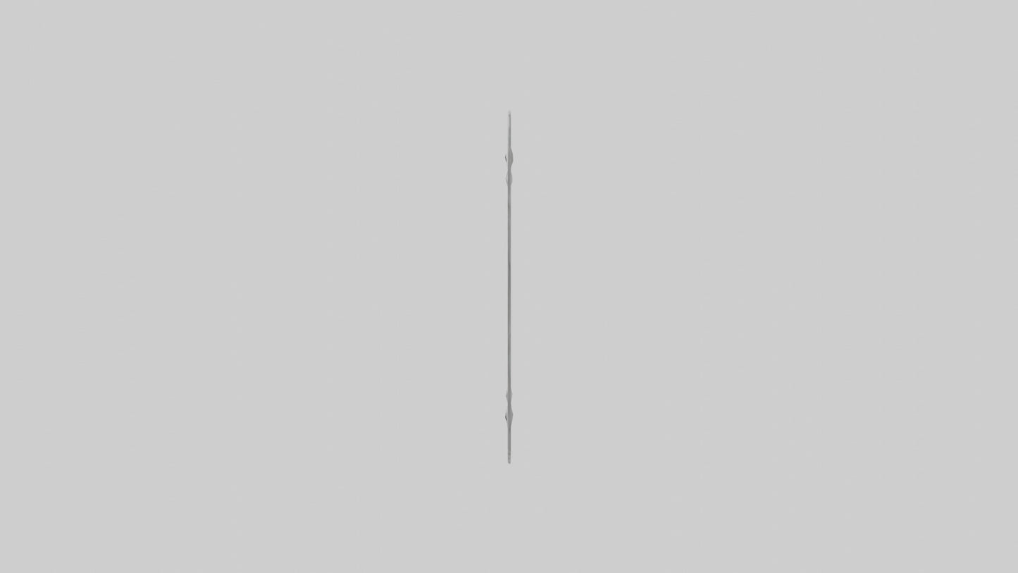 3D model Emergency Exit Only Attention Sign model VR / AR / low-poly