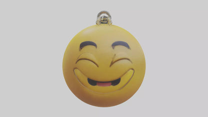 3D model Emoji keychain model VR / AR / low-poly