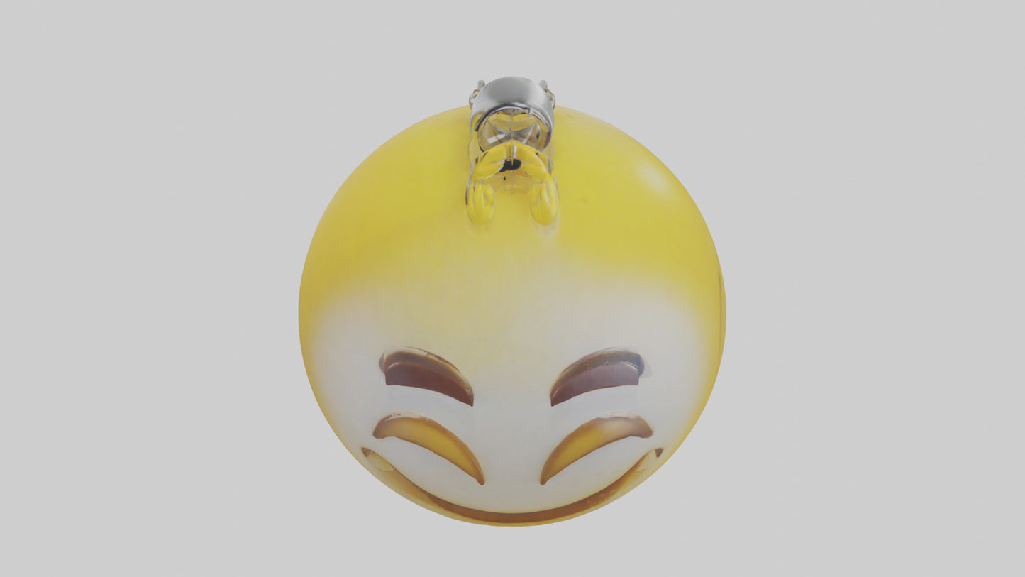 3D model Emoji keychain model VR / AR / low-poly
