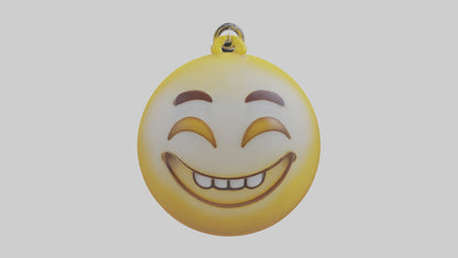 3D model Emoji keychain model VR / AR / low-poly