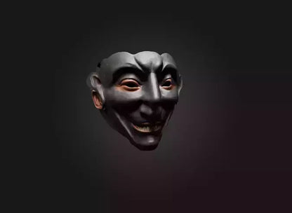 3D model emotion mask model VR / AR / low-poly
