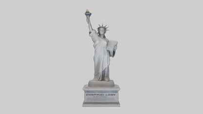 Empowered for Liberty statue model VR / AR / low-poly