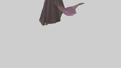 3D model Enchanted Cloak model VR / AR / low-poly