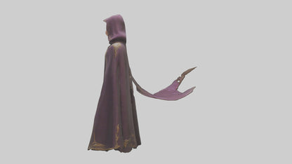 3D model Enchanted Cloak model VR / AR / low-poly