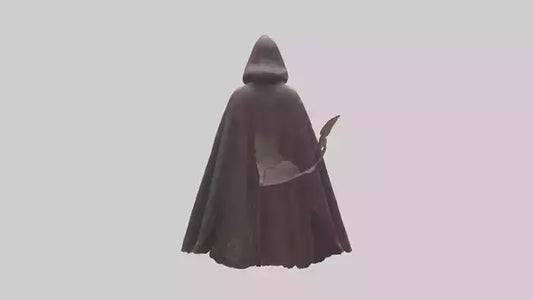 3D model Enchanted Cloak model VR / AR / low-poly