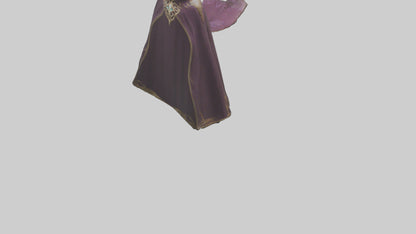 3D model Enchanted Cloak model VR / AR / low-poly