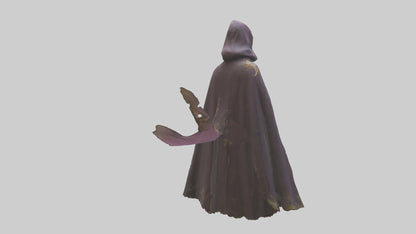 3D model Enchanted Cloak model VR / AR / low-poly