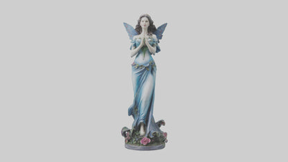 3D model Enchanted Lady statue model VR / AR / low-poly