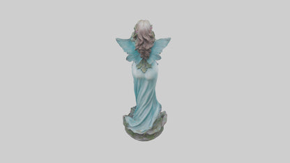 3D model Enchanted Lady statue model VR / AR / low-poly