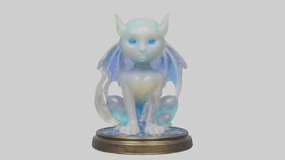 3D model Enchanted Moonstone statue model VR / AR / low-poly