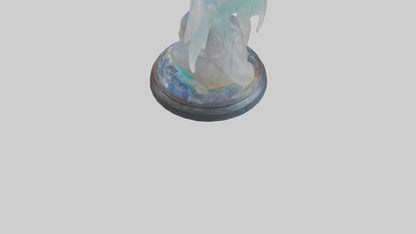 3D model Enchanted Moonstone statue model VR / AR / low-poly