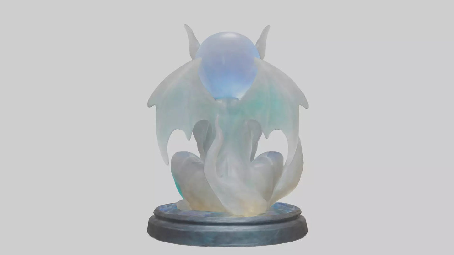 3D model Enchanted Moonstone statue model VR / AR / low-poly