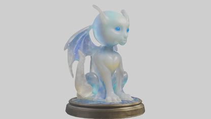 3D model Enchanted Moonstone statue model VR / AR / low-poly
