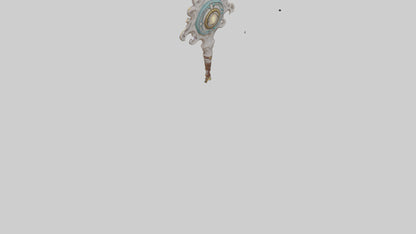 3D model Enchanted Staff model VR / AR / low-poly
