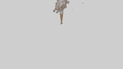 3D model Enchanted Staff model VR / AR / low-poly