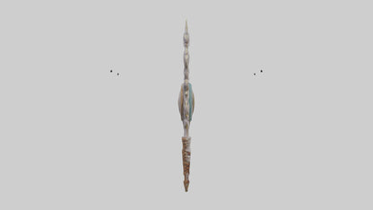 3D model Enchanted Staff model VR / AR / low-poly