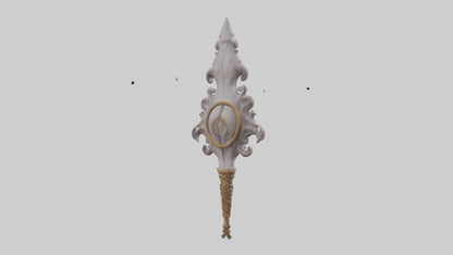 3D model Enchanted Staff model VR / AR / low-poly