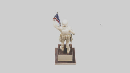 3D model Enduring Freedom statue model VR / AR / low-poly