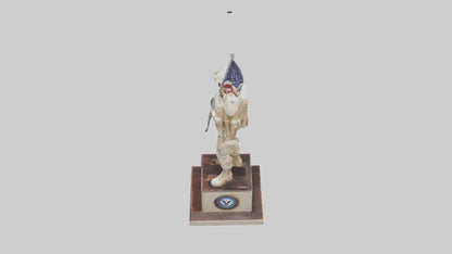 3D model Enduring Freedom statue model VR / AR / low-poly