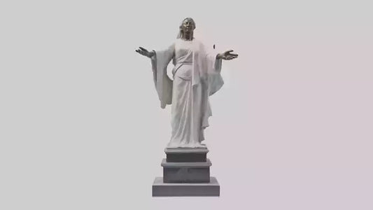 Enduring Peace statue model VR / AR / low-poly