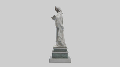 Enduring Peace statue model VR / AR / low-poly